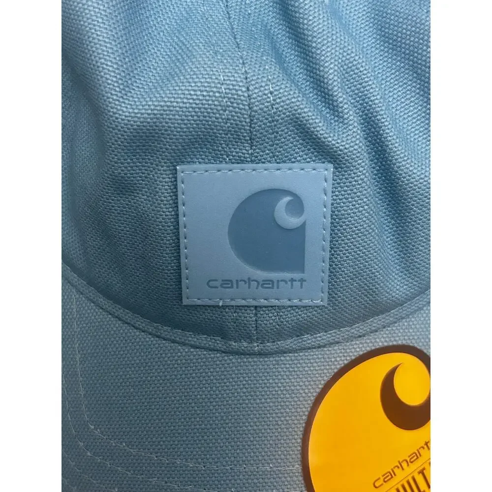 Carhartt Infant Medium Blue Canvas Baseball Hat Cap NWT